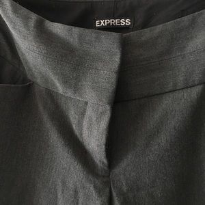 Express editor gray dress pants